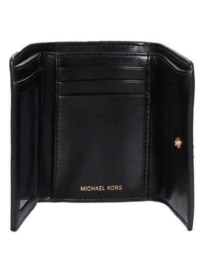Michael Michael Kors Monogrammed Logo Patch Wallet