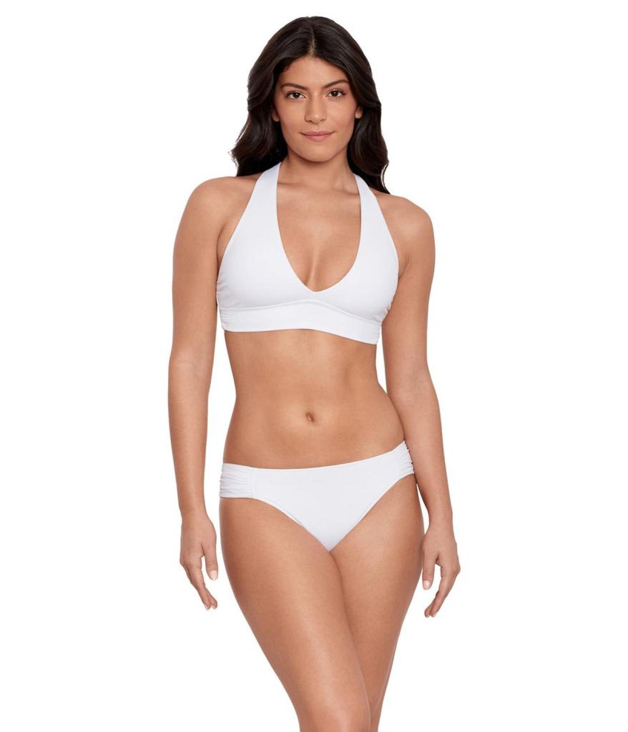 Beach Club Solid Solid Hipster Bikini Bottoms