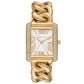 Women's Emery Three-Hand Gold-Tone Stainless Steel Bracelet Watch 40mm