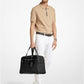 Hudson Pebbled Leather Travel Bag