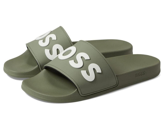 Kirk Big Logo Slide Sandals