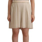 Guess  Checke Pleated A-line Strapless Bustier Women's Dress