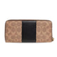 Coach Monogrammed Zip-Around Wallet