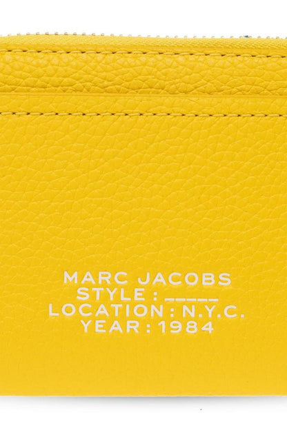 Marc Jacobs Logo Embossed Zip-Around Wallet