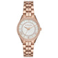 Women's Lauryn Rose Gold-Tone Stainless Steel Bracelet Watch 33mm