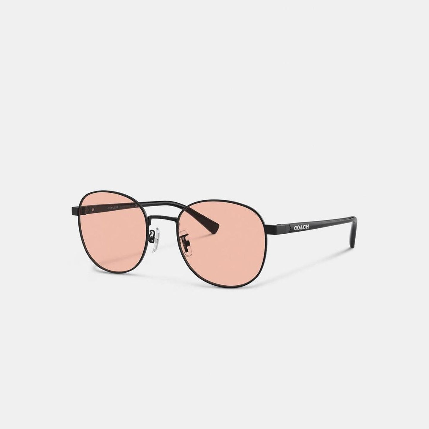 Coach Outlet Metal Round Sunglasses