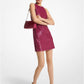 Embellished Georgette Shift Dress