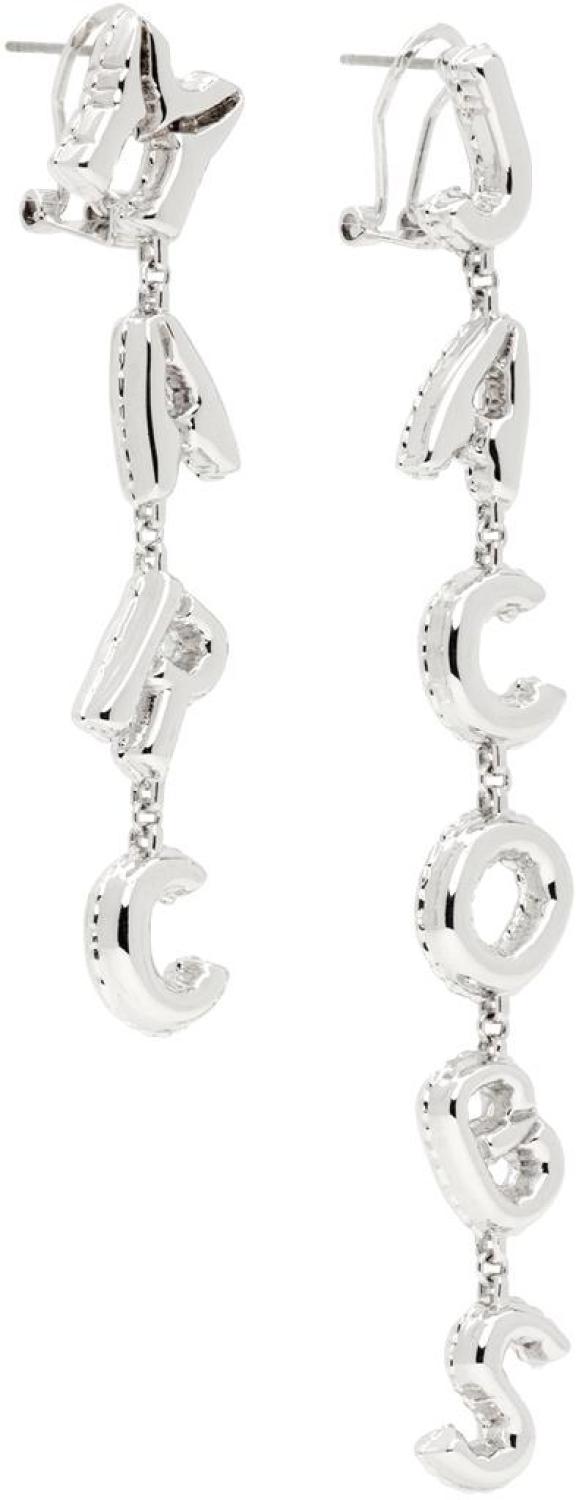 Silver 'The Marc Jacobs Balloon' Earrings