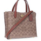 Coach Willow 24 Monogram Pattern Tote Bag