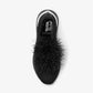 Bodie Feather Trim Stretch Knit Slip-On Trainer