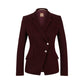 Slim-fit jacket in heavyweight corduroy with asymmetrical buttons
