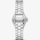 Mini Lennox Pavé Silver-Tone Watch
