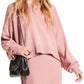 Womens Wool Cashmere Crewneck Sweater