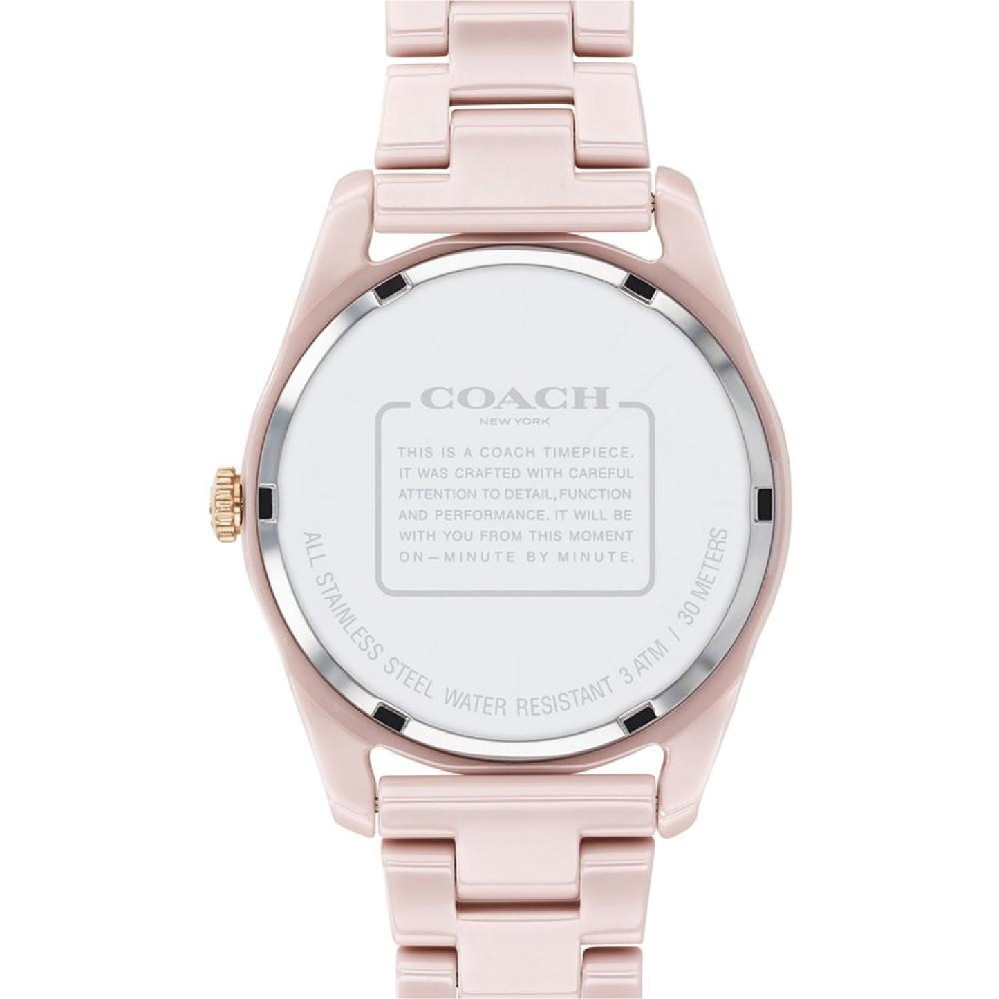 Women's Preston Blush Ceramic Bracelet Watch 36mm