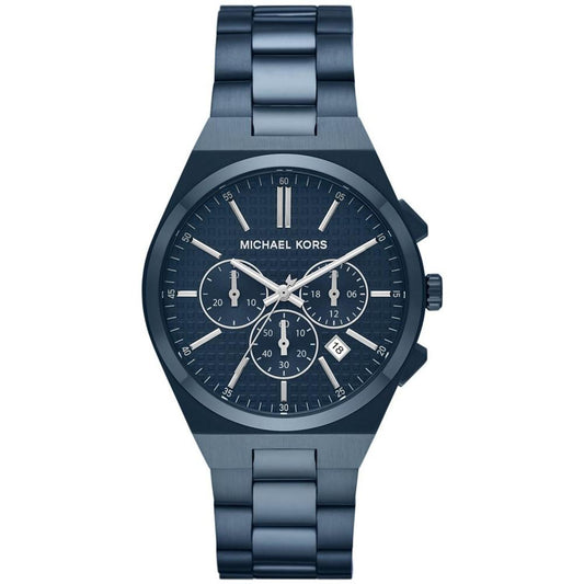 Men's Lennox Chronograph Navy Stainless Steel Watch 40mm