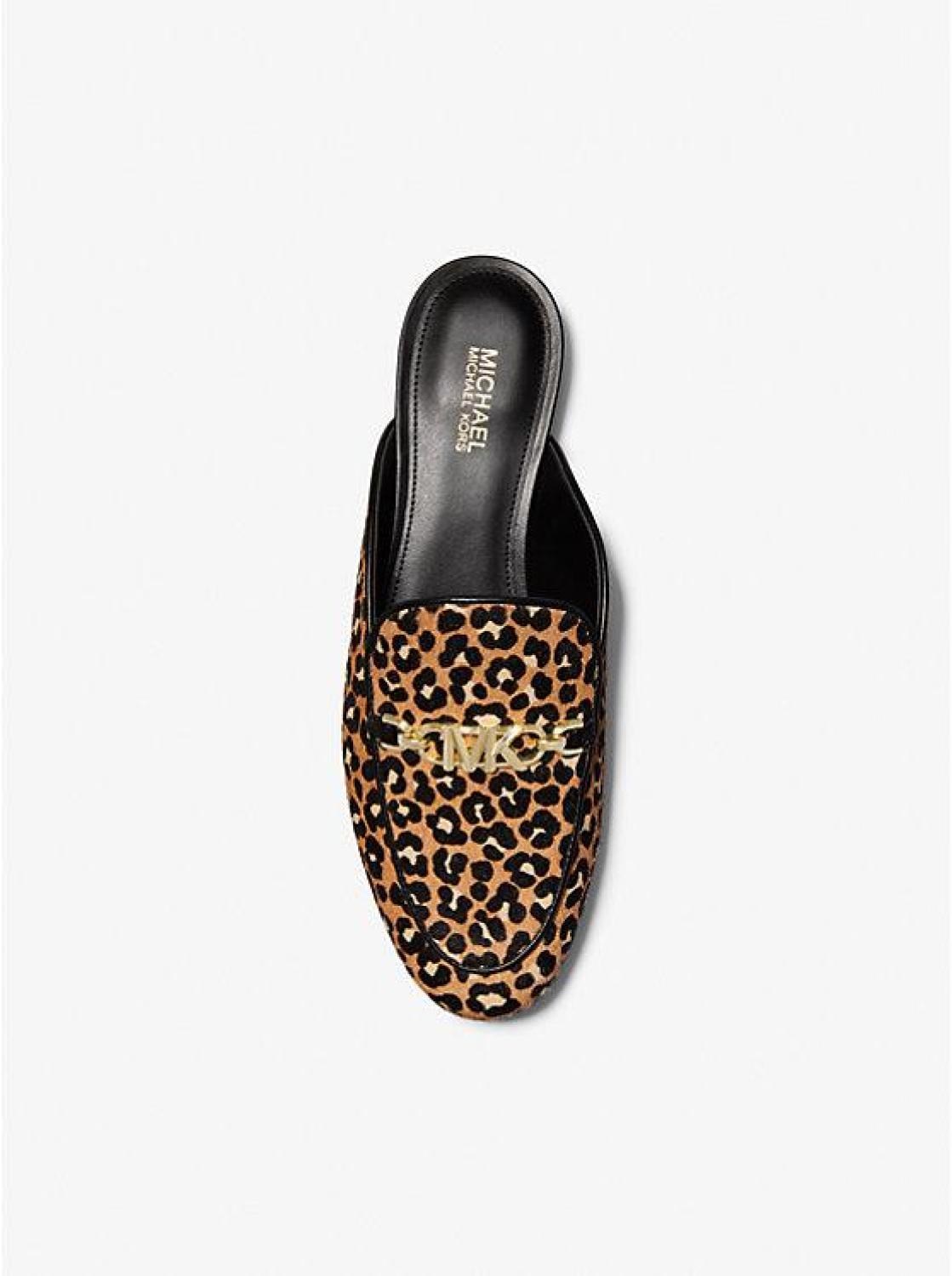 Calf hair on sale leopard mules