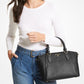 Michael Kors Sienna Satchel Peled Leather Bag