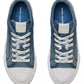 Rhinestone-Embellished Canvas Sneakers