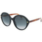 Gucci Women's Gucci Oval Black Ladies Sunglasses - GG0023S-003 mm Sunglasses