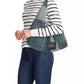 The Deconstructed Denim Sack Bag