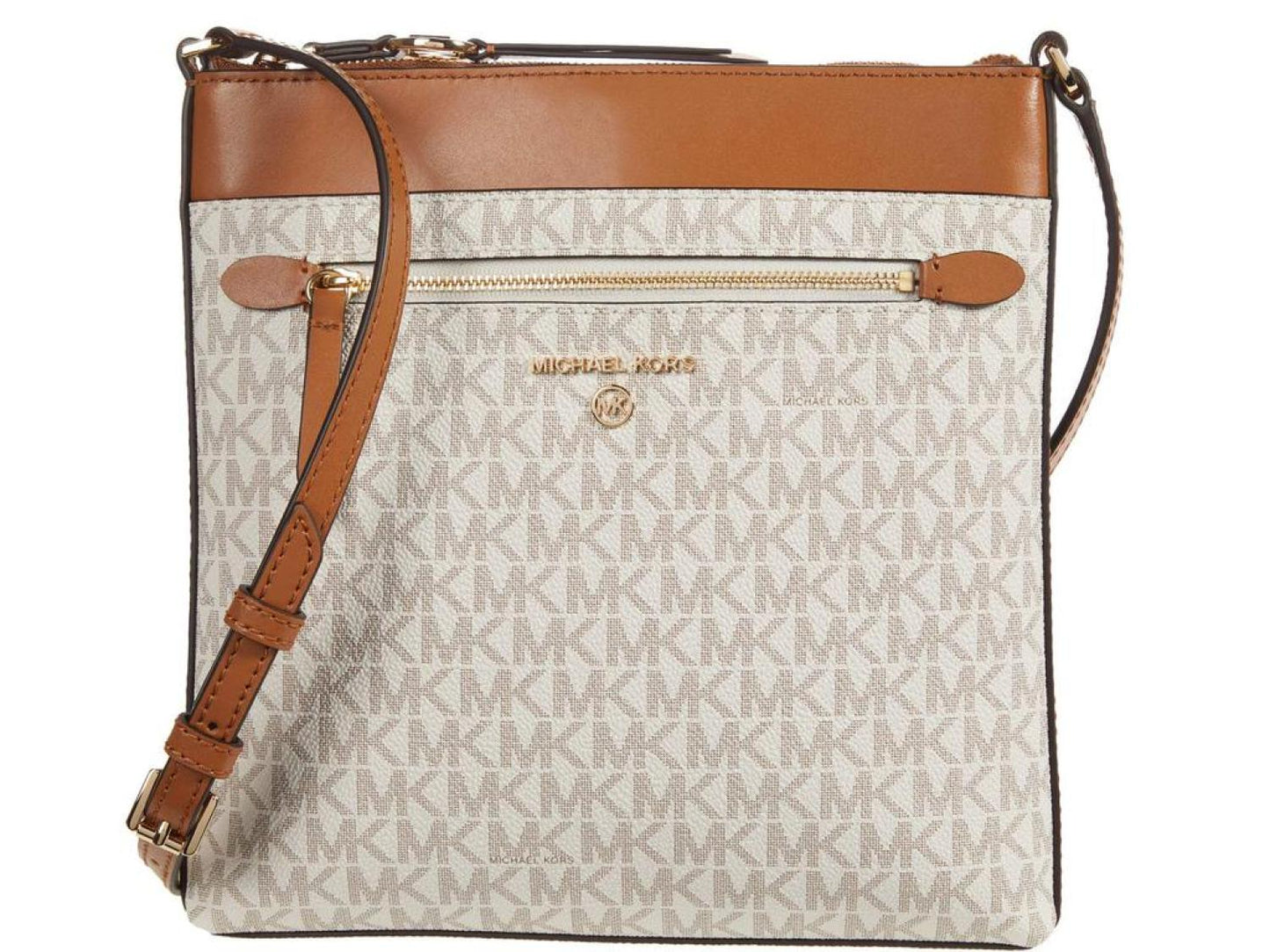Jet Set Charm Small North/South Flat Crossbody