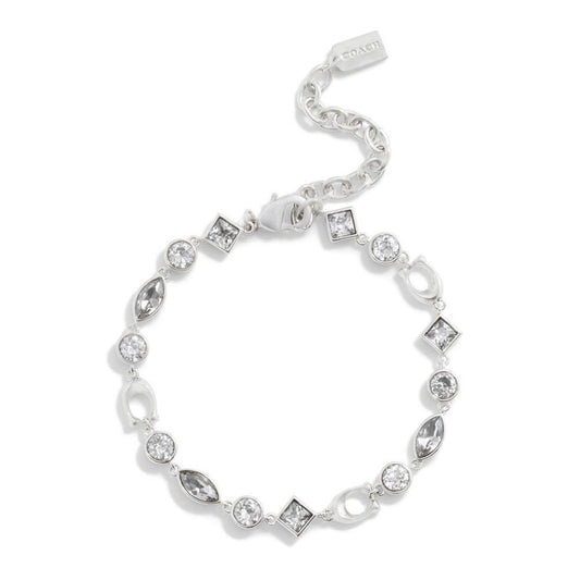 Boxed Faux Stone Signature Sculpted C Gem Bracelet