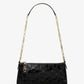 Empire Medium Patent Chain-Link Pochette