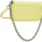 Yellow Mini Croc-Embossed 'The J Marc' Shoulder Bag