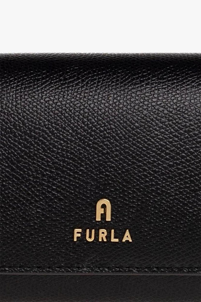 Furla Logo Plaque Snapped Wallet