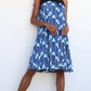 Abbey Dress In Blue Iris