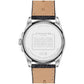 Women's Greyson Quartz Black Leather Strap Watch 36mm