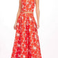 Anova Skirt In Scarlet Bloom