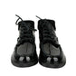 Saint Laurent Men's Patent Leather Hi Top Sneakers