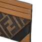 FENDI FF Leather Card Holder