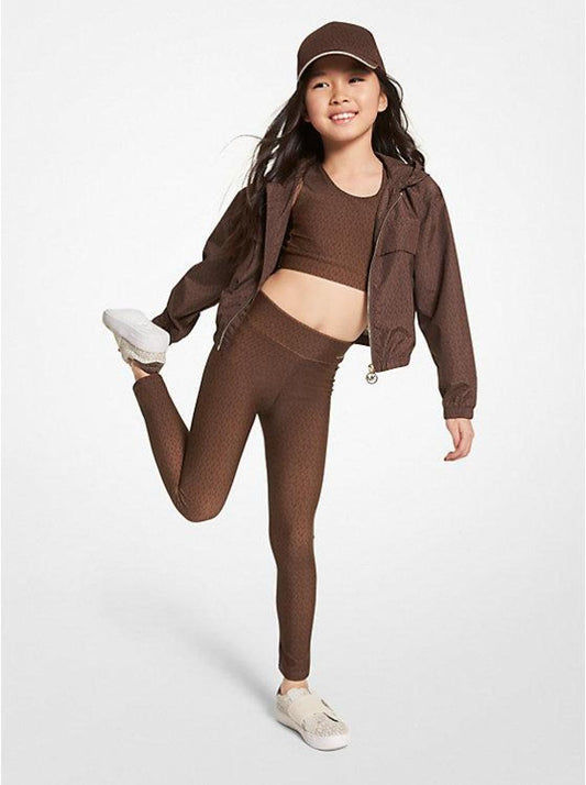 Logo Stretch Jersey Leggings