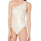 Luxury Paisley One Shoulder One-Piece