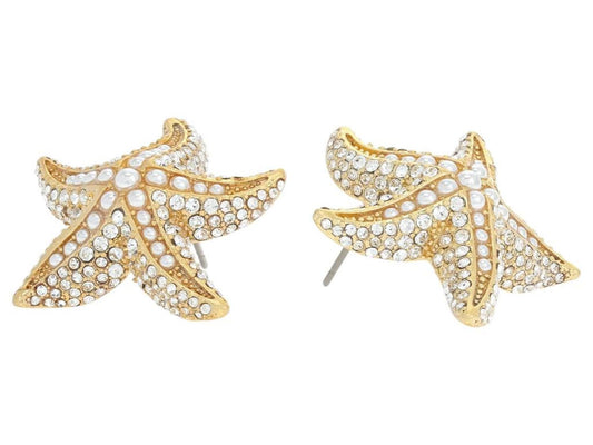 Sea Star Statement Studs Earrings