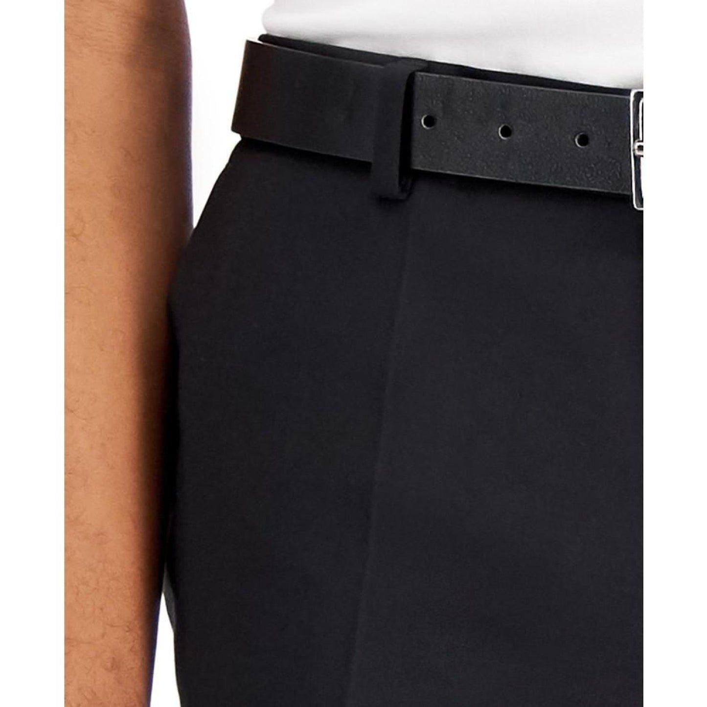 Men's Modern-Fit Wool Superflex Suit Separate Pants