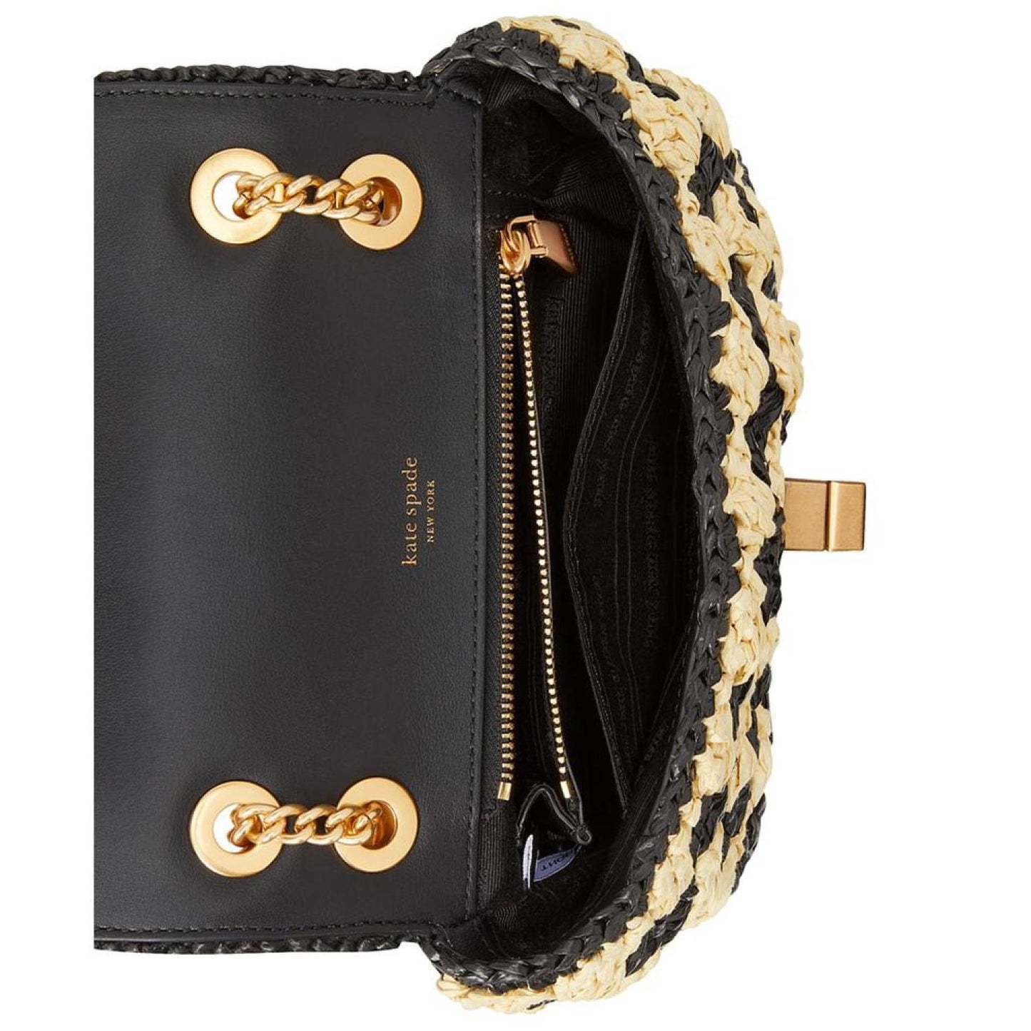 Evelyn Mini Raffia Crossbody