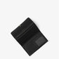 Large Pebbled Leather Tri-Fold Wallet