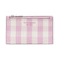 Morgan Gingham Field Printed Small Slim Bifold Wallet