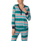 Cozy Brushed Jersey Long Sleeve Henley Joggers Set
