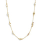 Faux Stone Signature Station Necklace