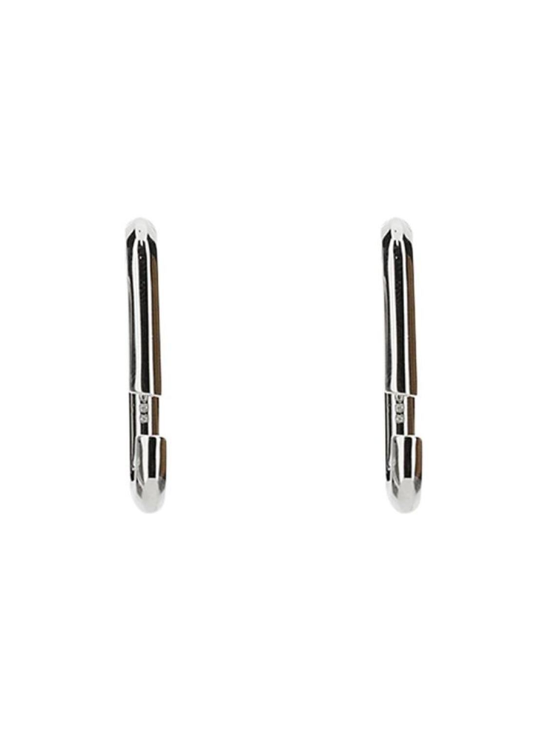 Marc Jacobs MJ Chunky Hoop Earrings