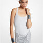 Ribbed Stretch Viscose Bodysuit