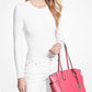 Marilyn Medium Saffiano Leather Tote Bag