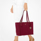 Mae Medium Pebbled Leather Tote Bag