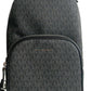 Michael Kors Men's Cooer MK Signature VC Commuter Slingack Backack