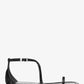 Polly Crocodile Embossed Leather Sandal