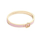 Enamel Buckle Bangle Bracelet